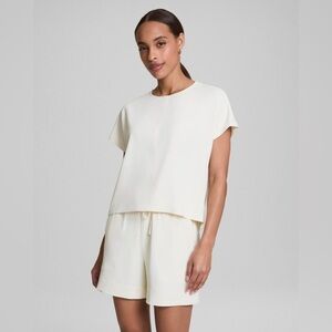 SPANX® CarryOn Tee Lightweight Twill Size 1X Zipper NWOT